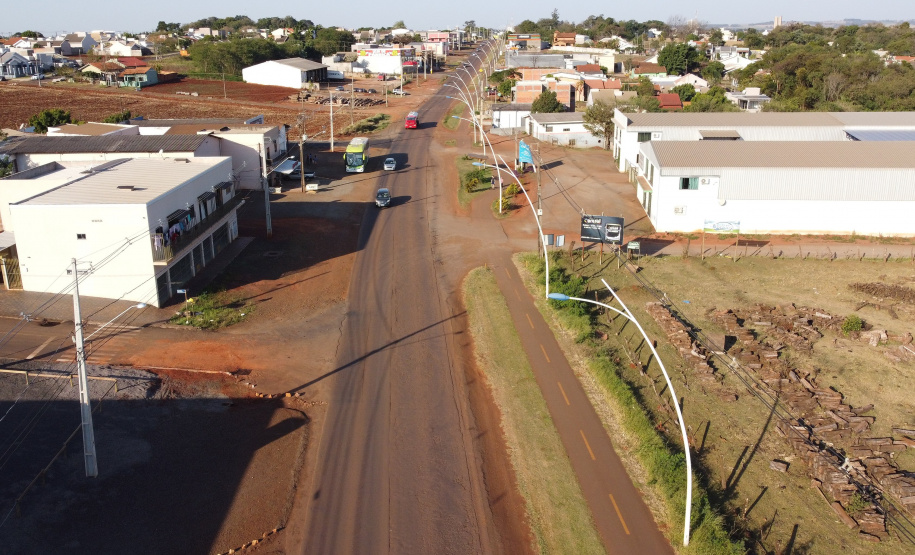 Liberação de recursos para a duplicação no prolongamento da Avenida Rio Grande do Sul, PR-495 em Marechal Cândido RondonFoto: Ari Dias/AEN