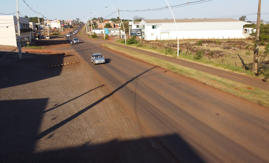 Liberação de recursos para a duplicação no prolongamento da Avenida Rio Grande do Sul, PR-495 em Marechal Cândido RondonFoto: Ari Dias/AEN