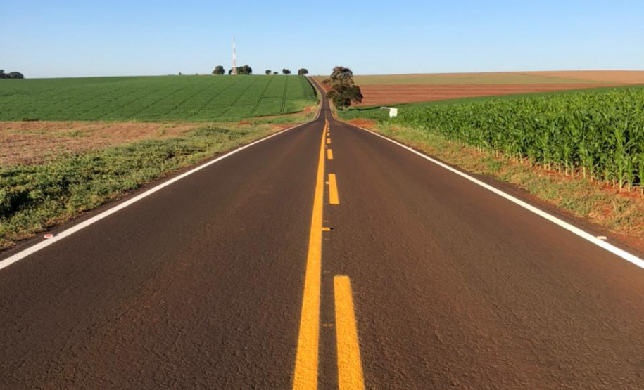 Serviços de conservação em Nova Aurora  -  Curitiba, 26/07/2021  -  Foto: DER