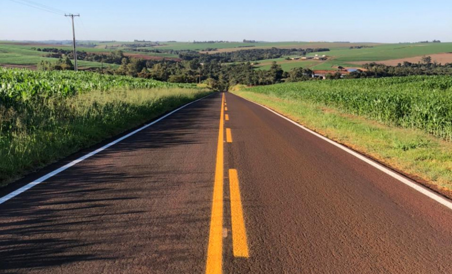 Serviços de conservação em Nova Aurora  -  Curitiba, 26/07/2021  -  Foto: DER
