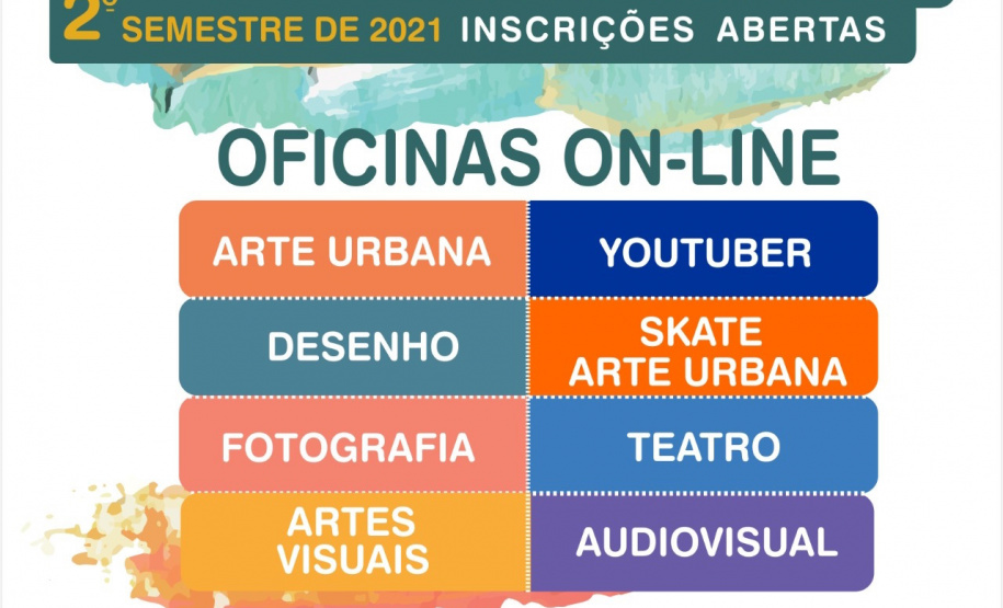 O Centro Juvenil de Artes Plásticas, CJAP, está com inscrições abertas para as oficinas regulares do segundo semestre. São, ao todo, 25 oficinas para crianças e adolescentes, entre 08 e 17 anos. Os encontros serão virtuais, pelo Google Meet. - Curitiba, 27/07/2021 - Foto: CJAP
