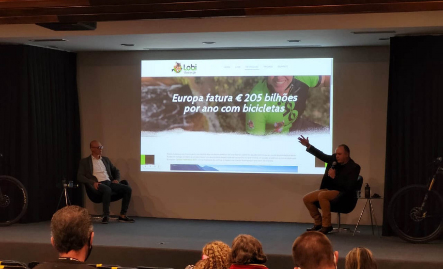 Evento debate sobre o desenvolvimento econômico por meio do cicloturismo  -  Curitiba, 27/07/2021  -  Foto: Invest Paraná