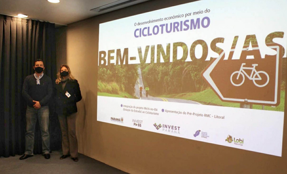 Evento debate sobre o desenvolvimento econômico por meio do cicloturismo - Curitiba, 27/07/2021 - Foto: Invest Paraná