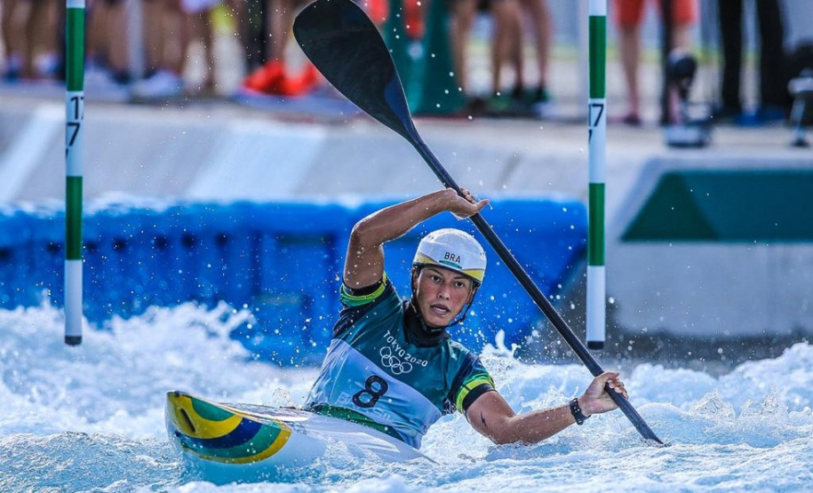 Ana Sátila estreia na canoagem slalom C1 na madrugada desta quarta-feira
Foto: Wander Roberto/COB.