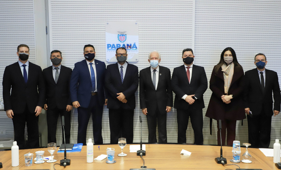 Vice-governador Darci Piana durante reunião com a Controladoria Geral do Estado (CGE), para Intensificar a prevenção à corrupção e manter a integridade de cada órgão do Governo do Estado.  -  Curitiba, 27/07/2021  -  foto: José Fernando Ogura/AEN