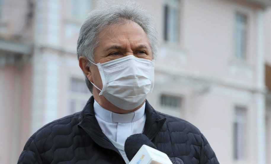 O Governo do Estado realizou na manhã desta quarta-feira (28) a primeira entrega de alimentos do Programa Compra Direta Paraná em Curitiba em 2021