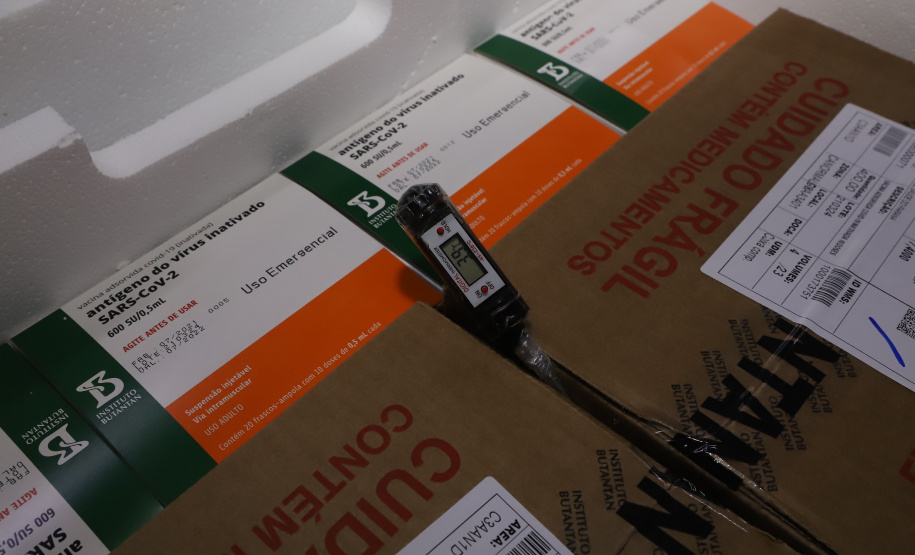 Estado começa a distribuir 85 mil vacinas contra a Covid-19 para primeira dose

Foto: Ari Dias/AEN