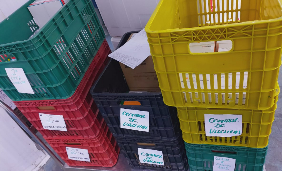 Estado começa a distribuir 85 mil vacinas contra a Covid-19 para primeira dose
Foto SESA