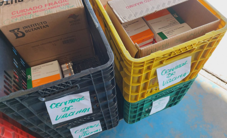 Estado começa a distribuir 85 mil vacinas contra a Covid-19 para primeira dose
Foto SESA