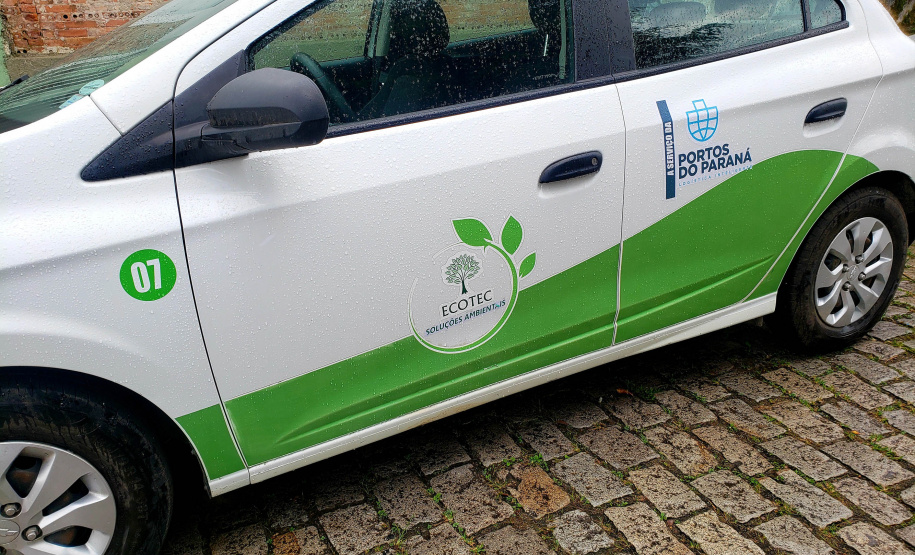 A Portos do Paraná deu início às ações do programa de recuperação de áreas de preservação permanente nas regiões de Paranaguá e Antonina e conservar matas nativas. Nesta terça-feira, representantes da empresa estiveram em Antonina para apresentar os responsáveis pelo programa e tratar do apoio da prefeitura do município e da adesão da população.  -  Paranaguá, 28/07/2021  -  Foto: Pierpaolo Nota/ Portos do Paraná