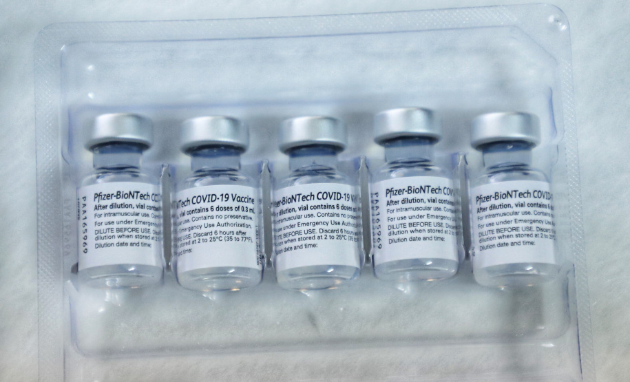 Vacinação em São José dos Pinhais Foto: Jose Fernando Ogura /AEN