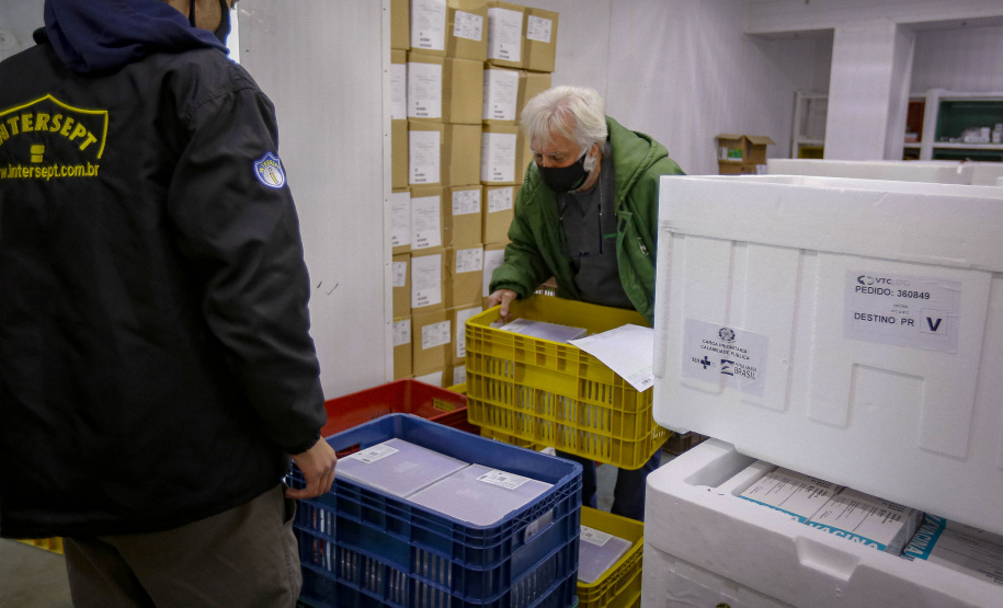 29/07/2021 - Distribuição de vacinas para Regionais
Foto Gilson Abreu/AEN