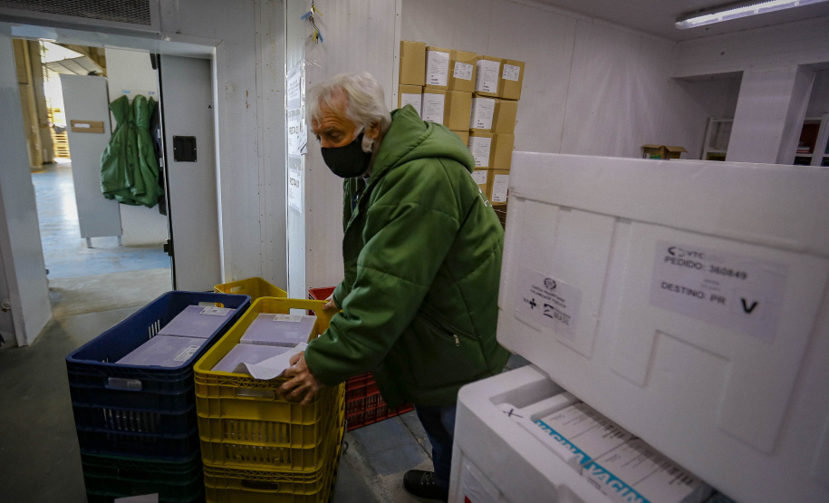 29/07/2021 - Distribuição de vacinas para Regionais
Foto Gilson Abreu/AEN