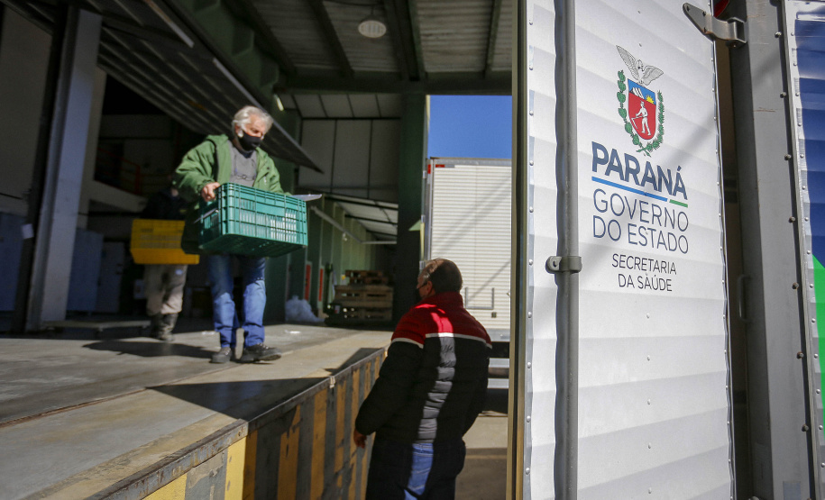 29/07/2021 - Distribuição de vacinas para Regionais
Foto Gilson Abreu/AEN