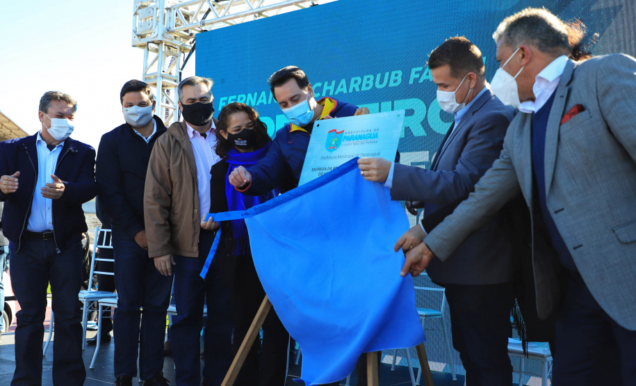 O governador Carlos Massa Ratinho Junior participou nesta quinta-feira (29) das comemorações dos 373 anos de Paranaguá, a cidade mais antiga do Paraná. - Paranaguá, 29/07/2021 - Foto: José Fernando Ogura/AEN