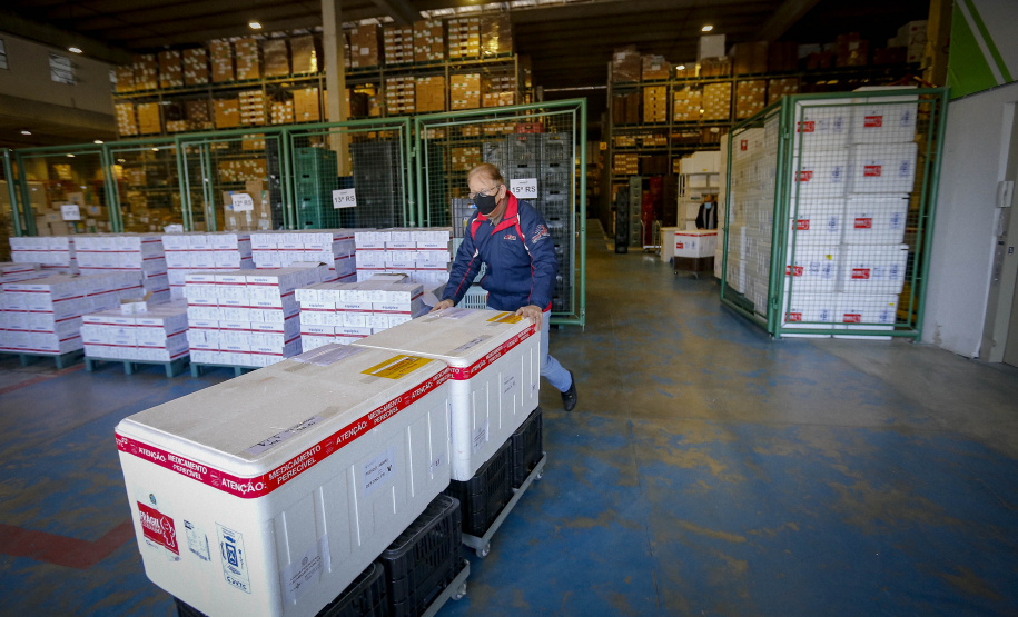 29/07/2021 - Distribuição de vacinas para Regionais
Foto Gilson Abreu/AEN
