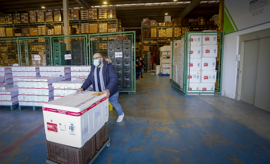 29/07/2021 - Distribuição de vacinas para Regionais
Foto Gilson Abreu/AEN