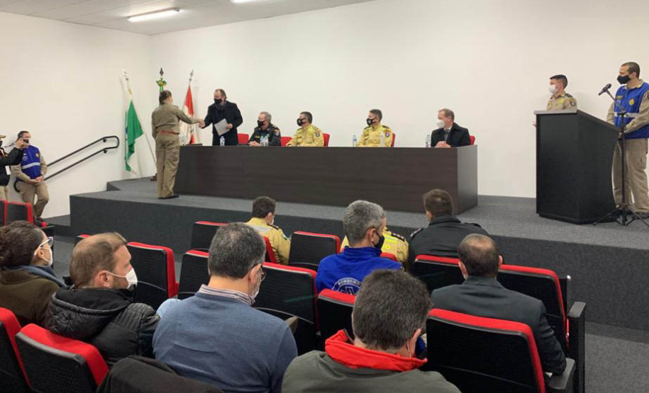 114 bombeiros concluem o curso de Socorrista desenvolvido com apoio da Sesa  -  Curitiba, 29/07/2021  -  Foto: SESA