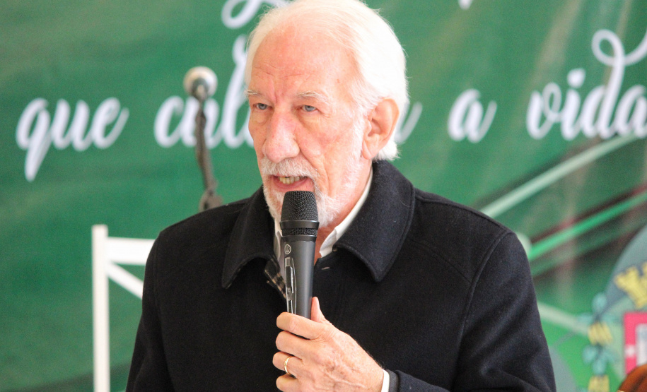 O vice-governador Darci Piana inaugurou nesta quinta-feira (29), em Corbélia, no Oeste do Paraná, uma Unidade Básica de Saúde (UBS) no bairro Santa Catarina e de uma quadra de esportes no Jardim Juliana.  -  Corbélia, 29/07/2021  -  Foto: Gisele Barão