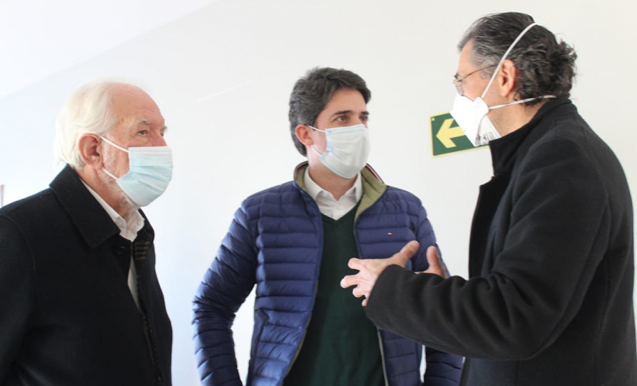 O vice-governador Darci Piana inaugurou nesta quinta-feira (29), em Corbélia, no Oeste do Paraná, uma Unidade Básica de Saúde (UBS) no bairro Santa Catarina e de uma quadra de esportes no Jardim Juliana.Foto: Gisele Barão