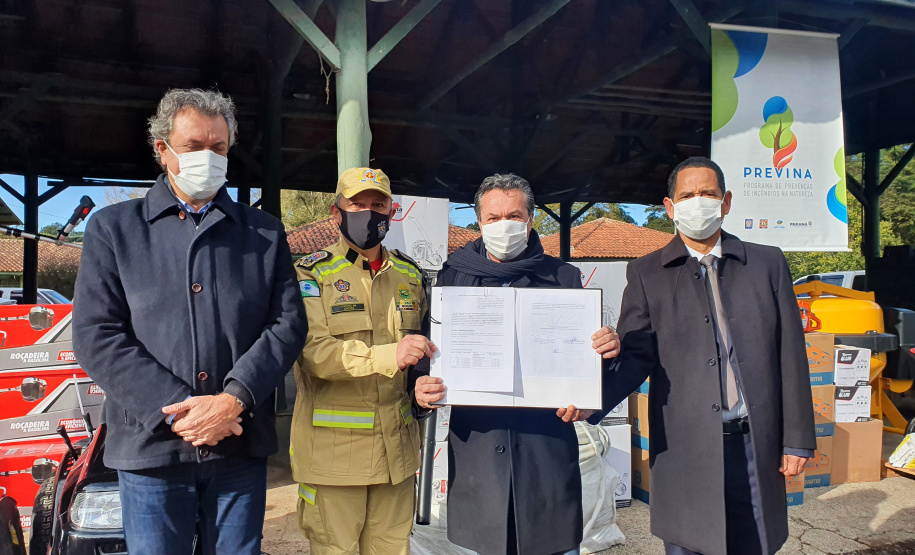 Estado reforça estrutura para monitoramento, prevenção, controle e combate a incêndios em Unidades de Conservação  -  Curitiba, 29/07/2021  -  Foto: SEDEST