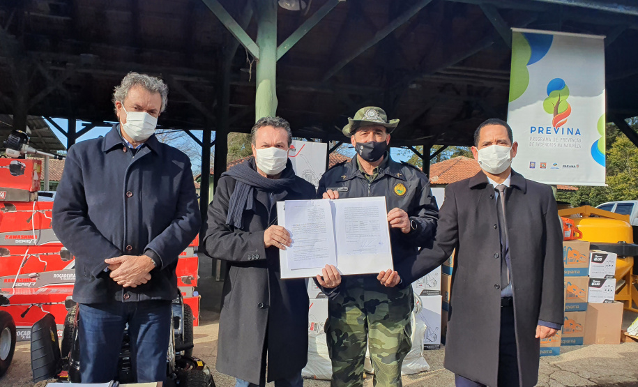 Estado reforça estrutura para monitoramento, prevenção, controle e combate a incêndios em Unidades de Conservação -  Curitiba, 29/07/2021 -  Foto: SEDEST