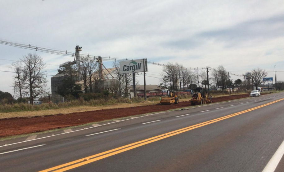 CASCAVEL - Duplicação BR-277  - Foto: DER