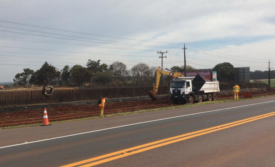 CASCAVEL - Duplicação BR-277  - Foto: DER