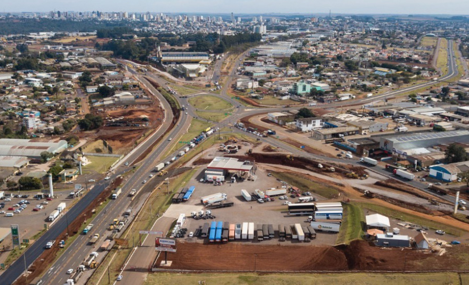 CASCAVEL - Trevo Cataratas  - Foto: DER