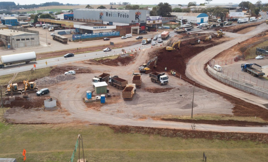 CASCAVEL - Trevo Cataratas  - Foto: DER