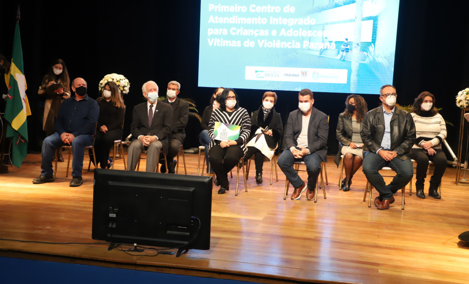 Vice-governador Darci Piana, recebe a ministra Damaris Alves, do Ministério da Mulher, da Família e dos Direitos Humanos  -  Paranaguá, 02/08/2021  -  Foto: Ari Dias/AEN