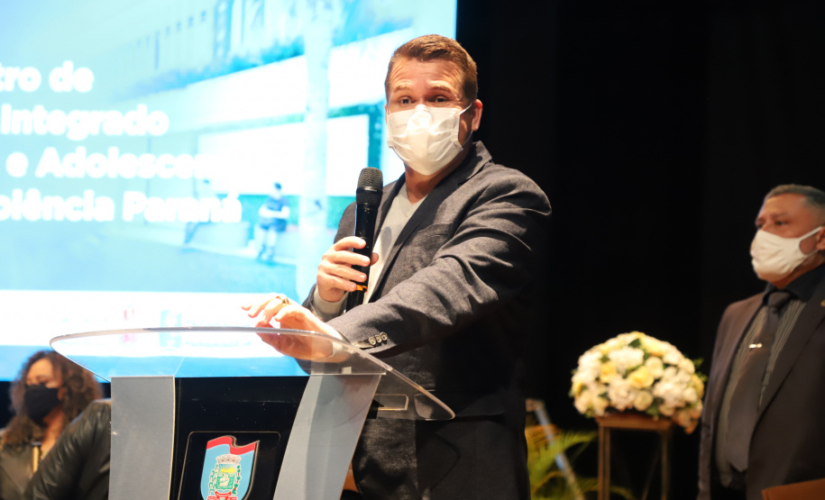 Vice-governador Darci Piana, recebe a ministra Damaris Alves, do Ministério da Mulher, da Família e dos Direitos Humanos  -  Paranaguá, 02/08/2021  -  Foto: Ari Dias/AEN