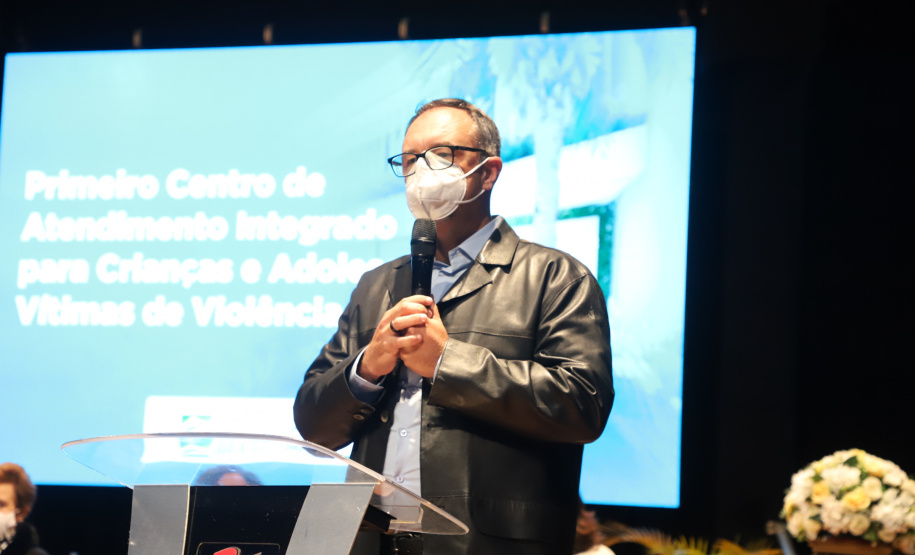 Vice-governador Darci Piana, recebe a ministra Damaris Alves, do Ministério da Mulher, da Família e dos Direitos Humanos  -  Paranaguá, 02/08/2021  -  Foto: Ari Dias/AEN