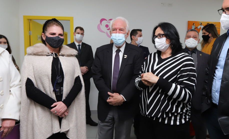 Visita ministra O vice governador Darci Piana acompanha nesta segunda-feira (02) a ministro da Mulher, da Família e dos Direitos Humanos, Damares Alves na visita a Casa da Mulher Brasileira. Curitiba, 02/08/2021 - Foto: Geraldo Bubniak/AEN