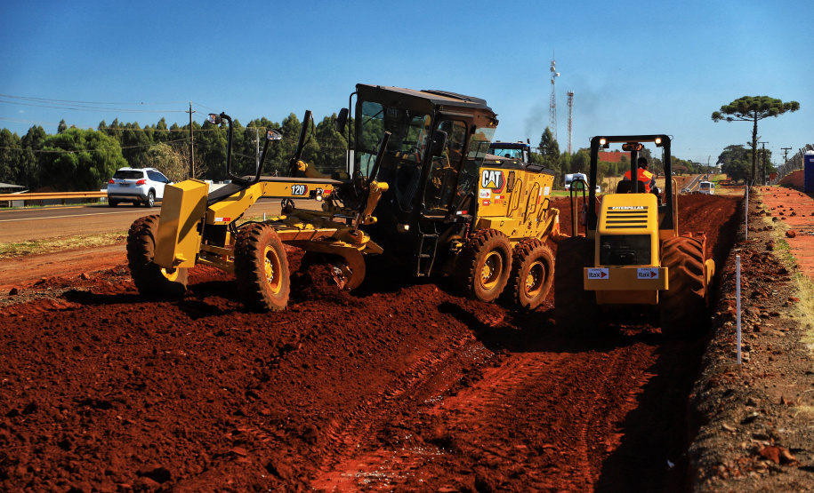 Duplicação da BR-277 em Cascavel  -  Cascavel, 02/08/2021  -  Foto: José Fernando Ogura/AEN