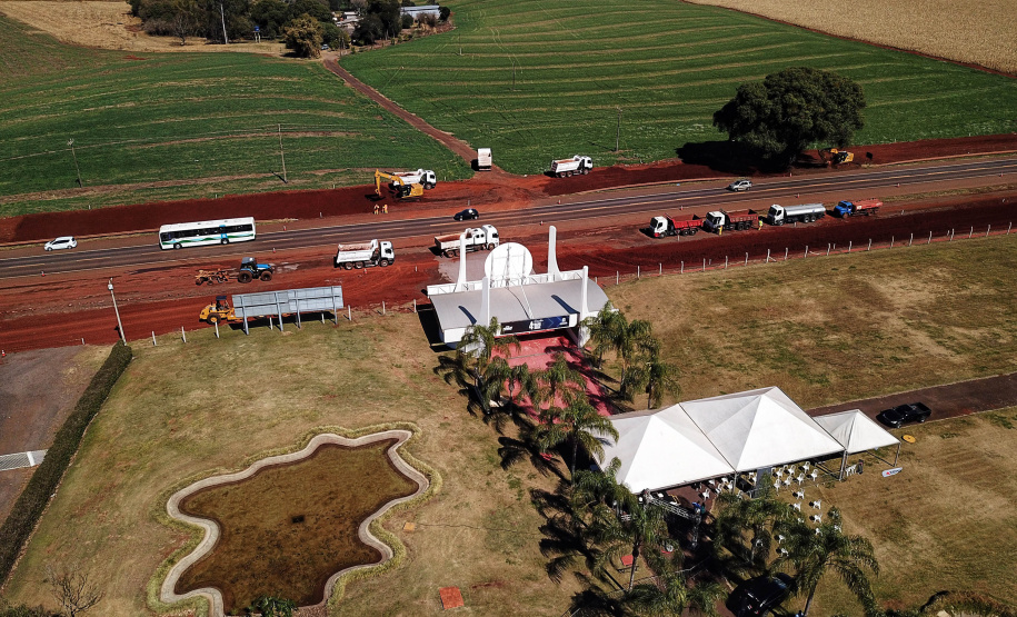 Duplicação da BR-277 em Cascavel  -  Cascavel, 02/08/2021  -  Foto: José Fernando Ogura/AEN