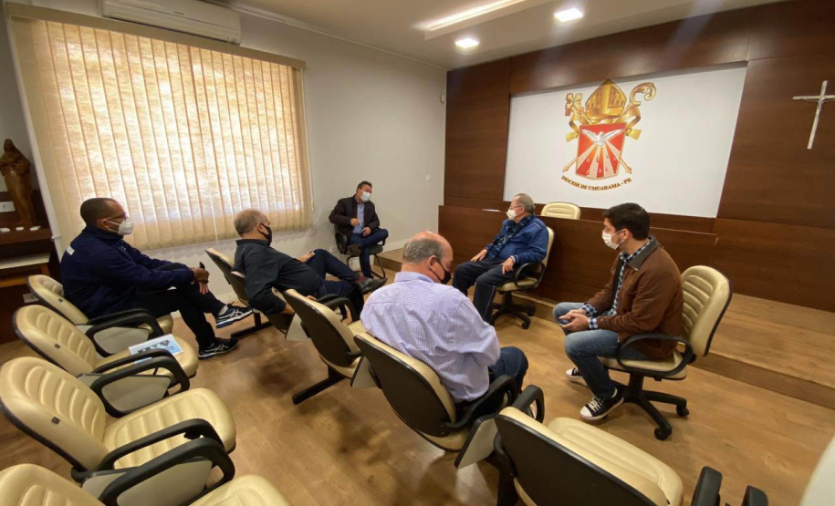 A região Noroeste do Paraná pode ganhar uma nova rota turística dentro do setor religioso. O Projeto Caminho dos Santuários foi apresentado ao secretário do Desenvolvimento Sustentável e do Turismo (Sedest), Márcio Nunes, nesta segunda-feira (02), durante agenda na região.  -  Curitiba, 02/08/2021  -  Foto: SEDEST