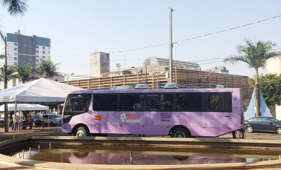 Secretaria de Justiça, Família e Trabalho anuncia retorno do Ônibus Lilás para orientação das mulheres vítimas de violência  -  Curitiba, 03/08/2021  -  Foto: SEJUF