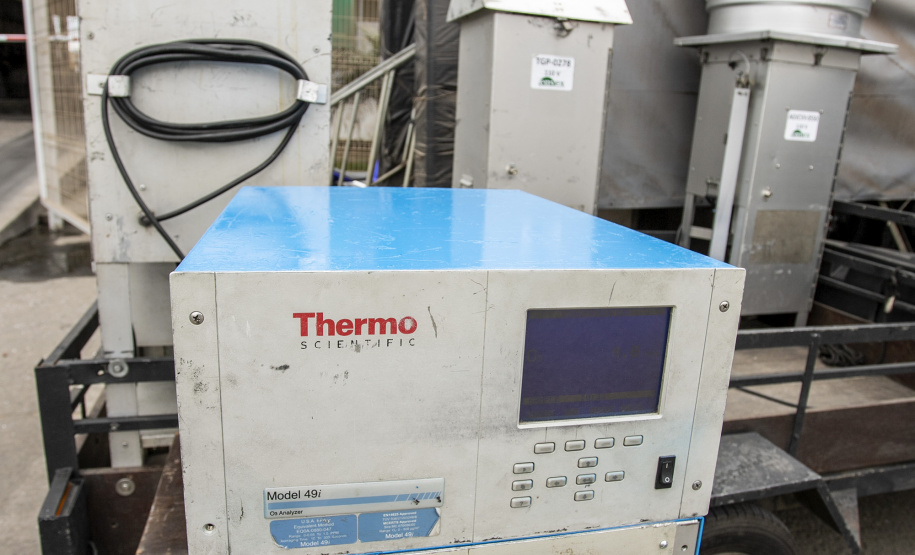 Monitoramento do ar no Porto de Paranaguá - Paranaguá, 03/08/2021 - Foto: Claudio Neves/Portos do Paraná