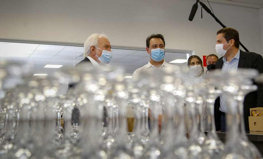 03/08/2021 Governador Carlos Massa Ratinho Junior participa da Unidade Integrada SESC/SENAC, em Nova LondrinaFoto Gilson Abreu/AEN