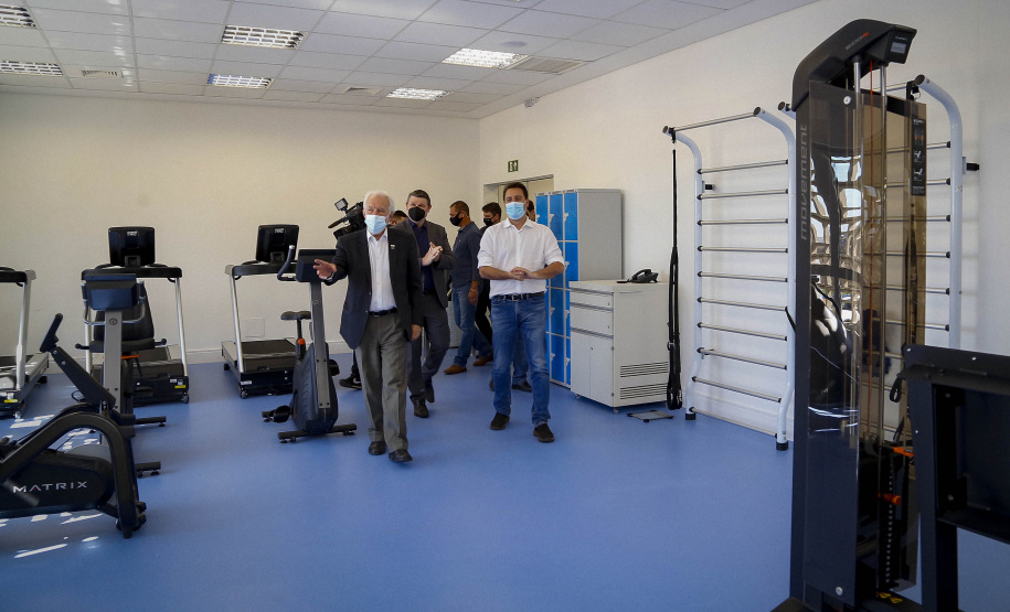 03/08/2021 Governador Carlos Massa Ratinho Junior participa da Unidade Integrada SESC/SENAC, em Nova LondrinaFoto Gilson Abreu/AEN