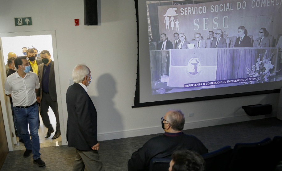 03/08/2021 Governador Carlos Massa Ratinho Junior participa da Unidade Integrada SESC/SENAC, em Nova LondrinaFoto Gilson Abreu/AEN