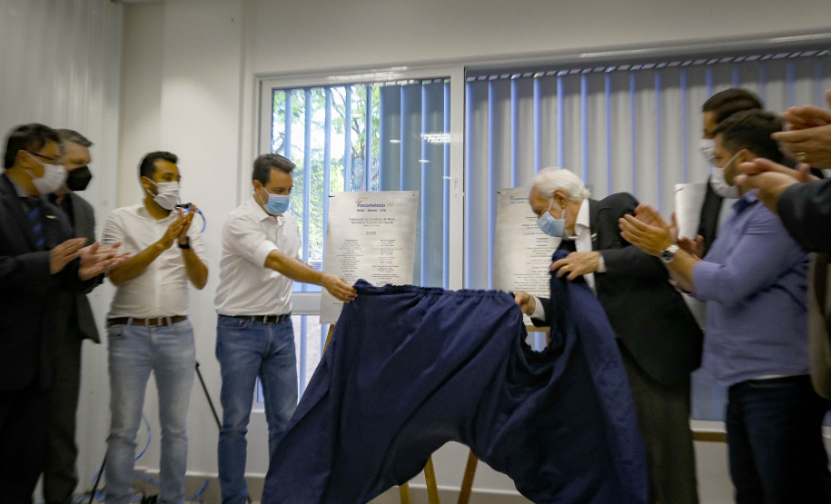 03/08/2021 Governador Carlos Massa Ratinho Junior participa da Unidade Integrada SESC/SENAC, em Nova LondrinaFoto Gilson Abreu/AEN