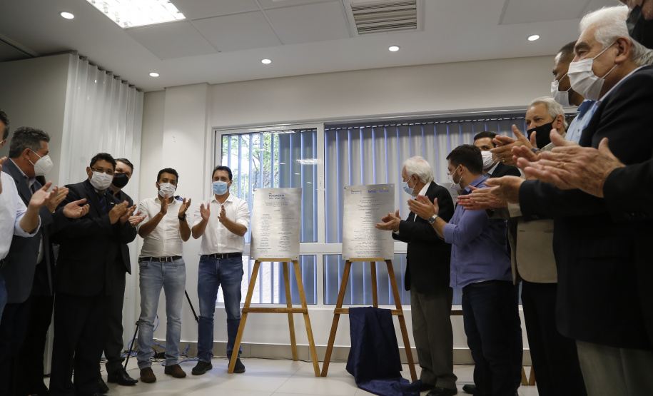 03/08/2021 Governador Carlos Massa Ratinho Junior participa da Unidade Integrada SESC/SENAC, em Nova LondrinaFoto Gilson Abreu/AEN