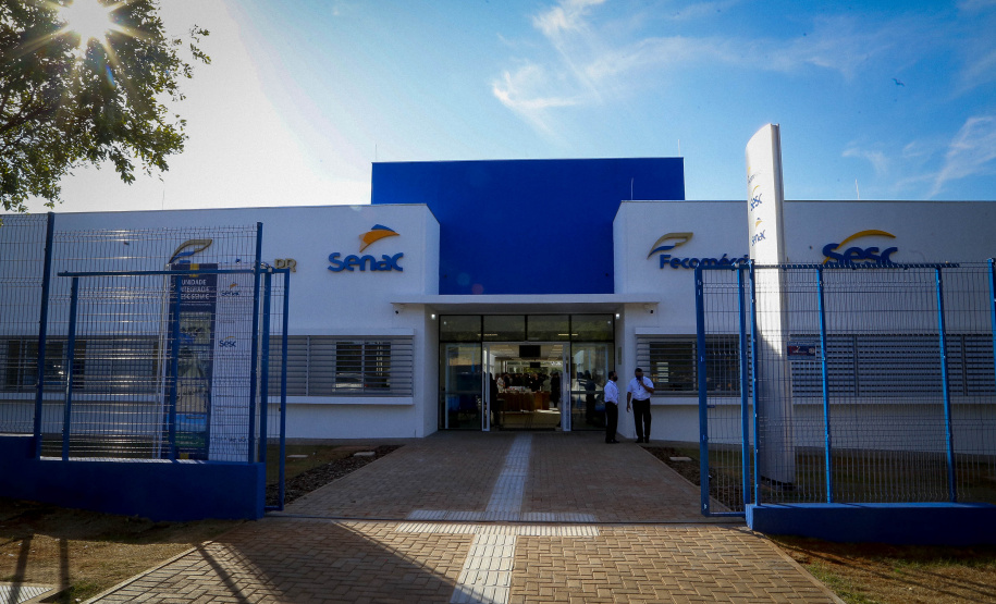 03/08/2021 Governador Carlos Massa Ratinho Junior participa da Unidade Integrada SESC/SENAC, em Nova LondrinaFoto Gilson Abreu/AEN