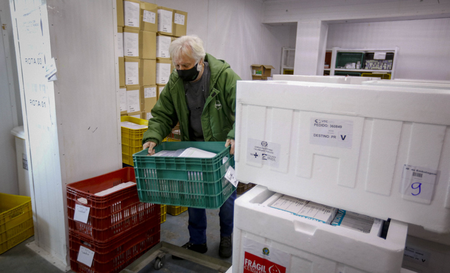 29/07/2021 - Distribuição de vacinas para Regionais
Foto Gilson Abreu/AEN