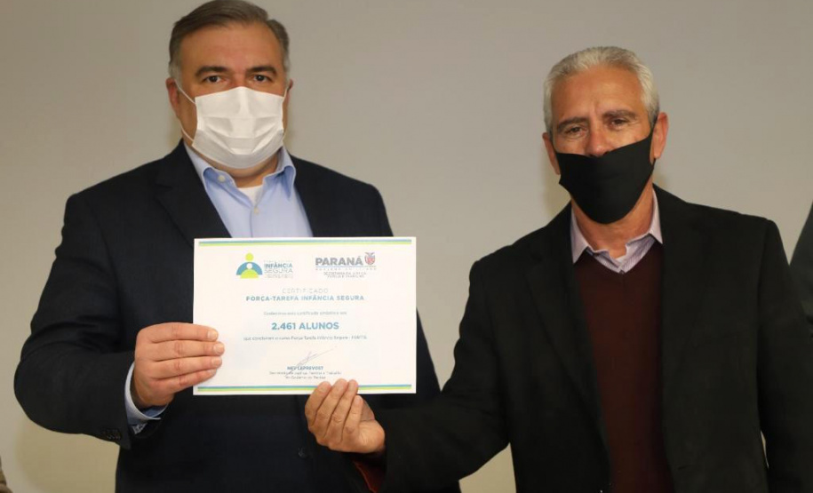 Força-Tarefa da Secretaria de Justiça forma 2.461 profissionais para rede de proteção à criança   - Curitiba, 04/08/2021  -  Foto: SEJUF