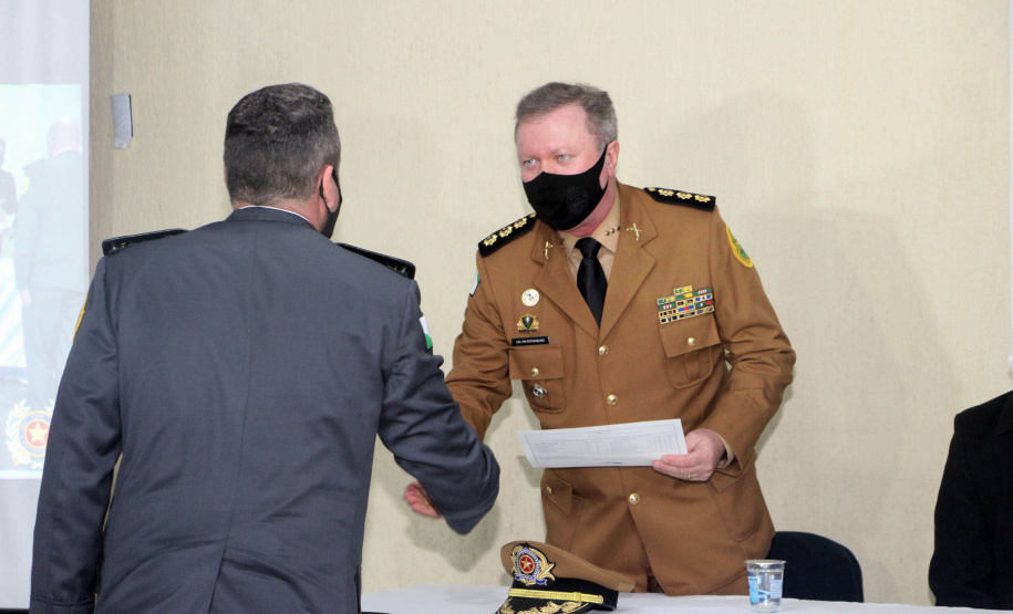 São José dos Pinhais, 03 de agosto de 2021. Solenidade de formatura do CAO-2021.