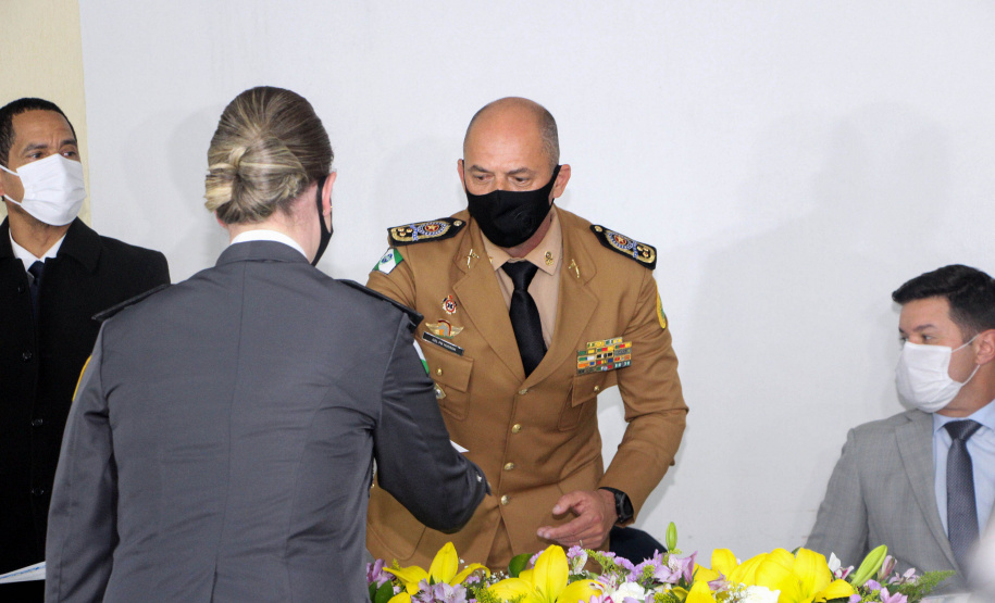 São José dos Pinhais, 03 de agosto de 2021. Solenidade de formatura do CAO-2021.