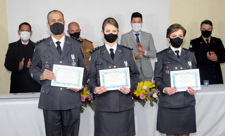 São José dos Pinhais, 03 de agosto de 2021. Solenidade de formatura do CAO-2021.